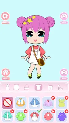 Fashion Famous - Doll Dress Up android App screenshot 0