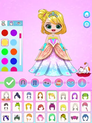 Fashion Famous - Doll Dress Up android App screenshot 6